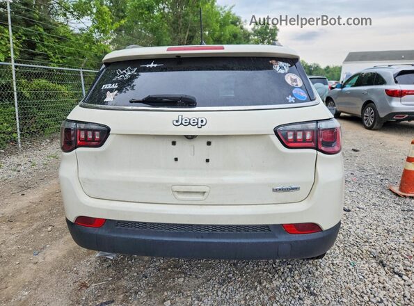 3C4NJCBB3JT226864 2018 JEEP COMPASS White უკანა ხედი