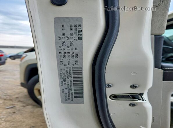 3C4NJCBB3JT226864 2018 JEEP COMPASS White VIN კოდის სტიკერის ხედი