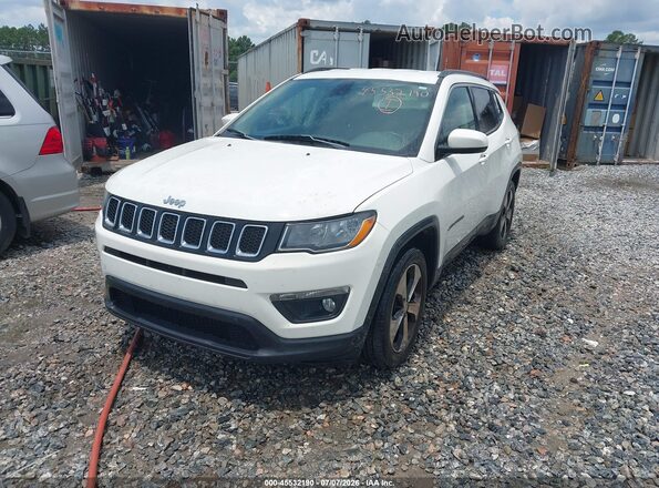3C4NJCBB3JT256978 2018 JEEP COMPASS Кремовый Передняя левая четверть