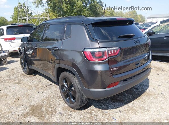 3C4NJCBB3JT358930 2018 JEEP COMPASS Серый Задняя левая четверть