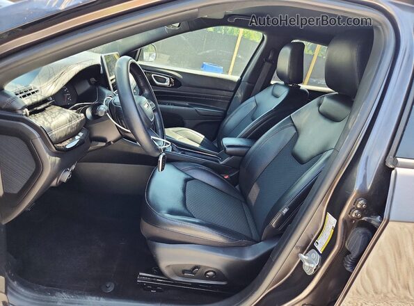 3C4NJCBB3NT234386 2022 JEEP COMPASS Угольный Вид салона спереди