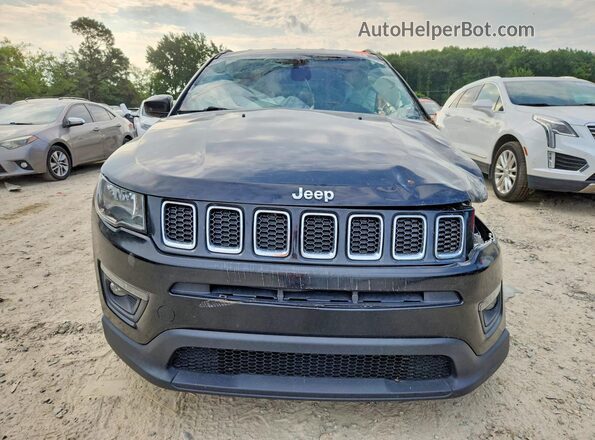 3C4NJCBB4JT134324 2018 JEEP COMPASS Black Widok z przodu