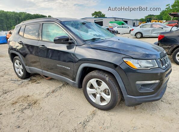 3C4NJCBB4JT134324 2018 JEEP COMPASS Black Przód prawy