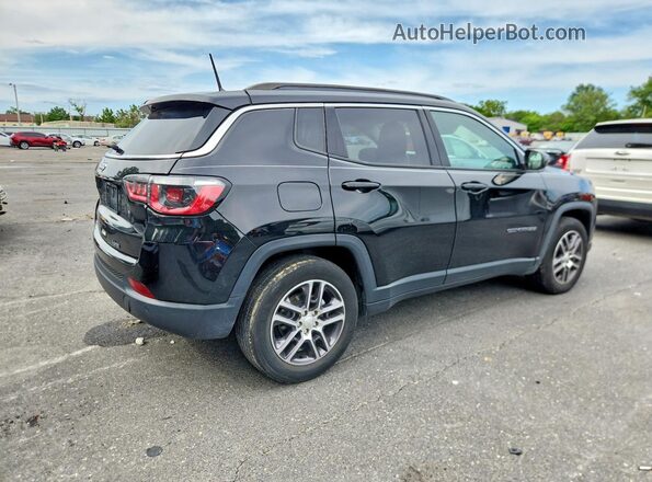 3C4NJCBB4JT186486 2018 JEEP COMPASS Black Tył prawy