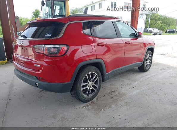 3C4NJCBB4JT468451 2018 JEEP COMPASS Red Rear right