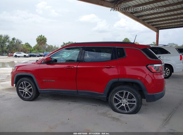 3C4NJCBB4JT468451 2018 JEEP COMPASS Red 360 interior view