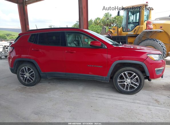 3C4NJCBB4JT468451 2018 JEEP COMPASS Red Rear interior view