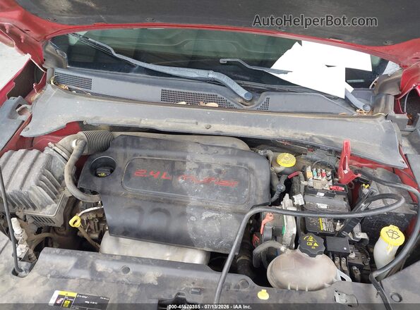 3C4NJCBB4JT468451 2018 JEEP COMPASS Red Rear view