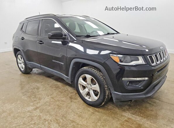 3C4NJCBB4KT616356 2019 JEEP COMPASS Black Передня права чверть