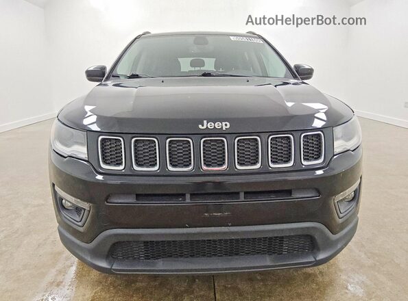 3C4NJCBB4KT616356 2019 JEEP COMPASS Black Вид спереду
