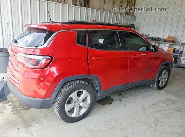3C4NJCBB4KT636459 2019 JEEP COMPASS Red Trasero derecho