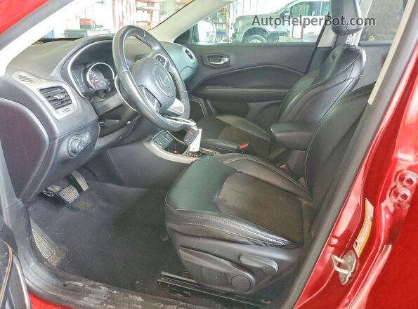 3C4NJCBB4KT636459 2019 JEEP COMPASS Red Vista interior delantera