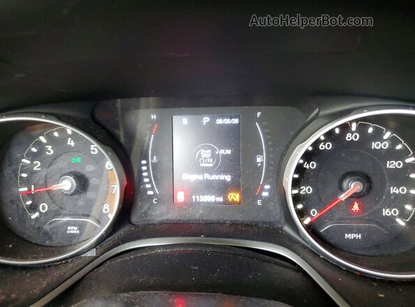 3C4NJCBB4KT636459 2019 JEEP COMPASS Red Vista del cuadro de instrumentos