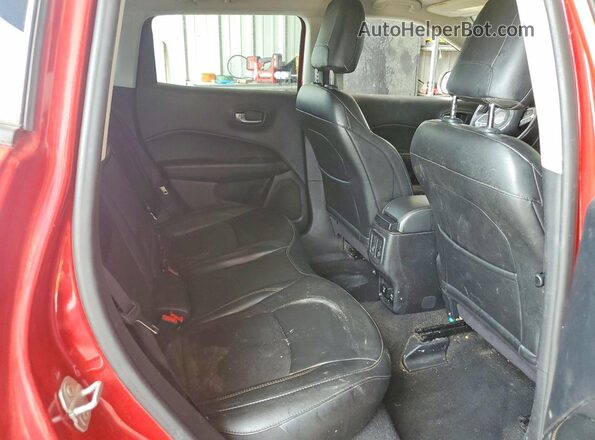 3C4NJCBB4KT636459 2019 JEEP COMPASS Red Vista de los asientos traseros