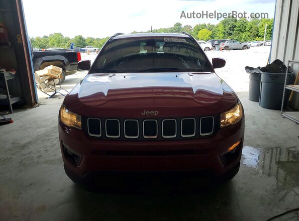 3C4NJCBB4KT636459 2019 JEEP COMPASS Red Vista frontal