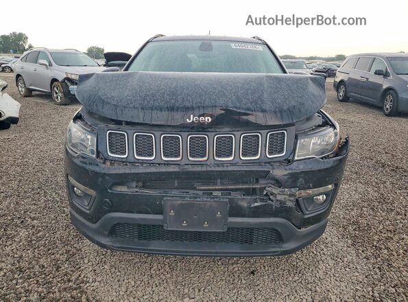3C4NJCBB4KT755919 2019 JEEP COMPASS Черный Вид спереди