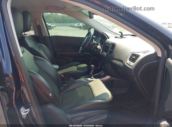 3C4NJCBB4KT802673 2019 JEEP COMPASS Dark Blue წინა სალონის ხედი