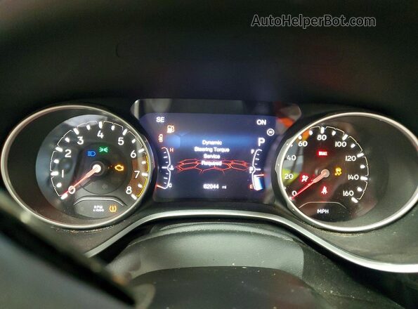 3C4NJCBB4LT122810 2020 JEEP COMPASS Gray Instrument cluster view