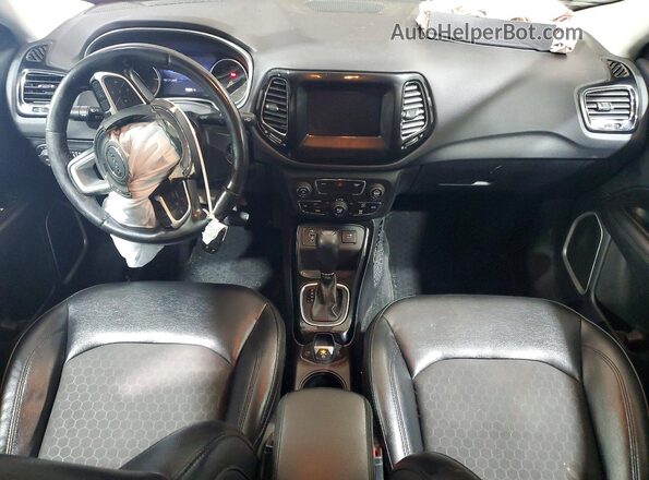 3C4NJCBB4LT122810 2020 JEEP COMPASS Gray Dashboard view