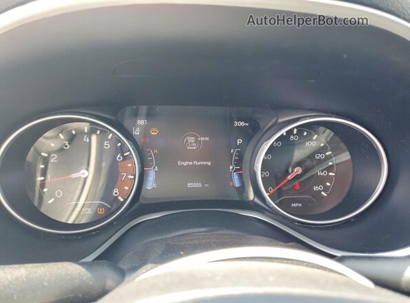 3C4NJCBB4MT518558 2021 JEEP COMPASS Black Вид щитка приладів