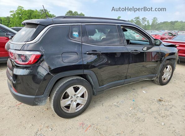 3C4NJCBB4NT138816 2022 JEEP COMPASS Черный Задняя правая четверть