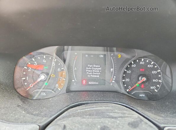 3C4NJCBB4NT138816 2022 JEEP COMPASS Черный Вид щитка приборов