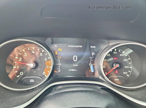 3C4NJCBB5HT643008 2017 JEEP COMPASS Gray Widok zestawu wskaźników
