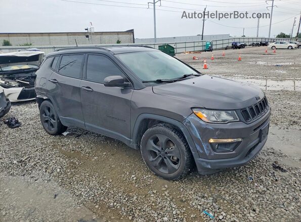 3C4NJCBB5KT756142 2019 JEEP COMPASS Gray Przód prawy