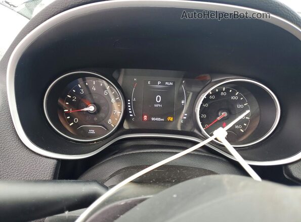 3C4NJCBB5KT756142 2019 JEEP COMPASS Gray Widok zestawu wskaźników