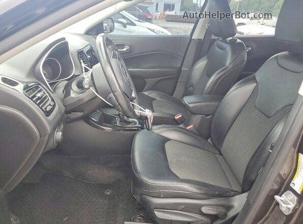 3C4NJCBB5KT756142 2019 JEEP COMPASS Gray Widok wnętrza z przodu