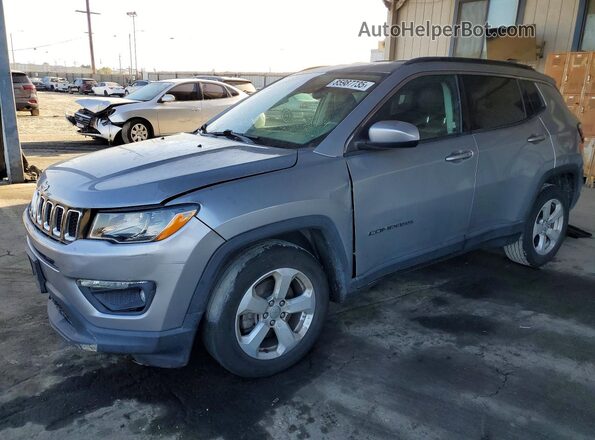 3C4NJCBB5LT141236 2020 JEEP COMPASS Silver Trasero izquierdo