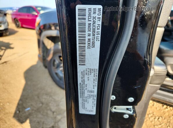 3C4NJCBB5MT510825 2021 JEEP COMPASS Black Vista de la etiqueta del VIN