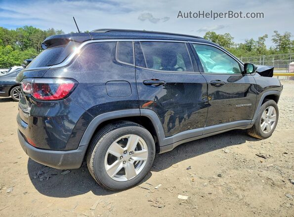 3C4NJCBB5NT182534 2022 JEEP COMPASS Black Задня права чверть