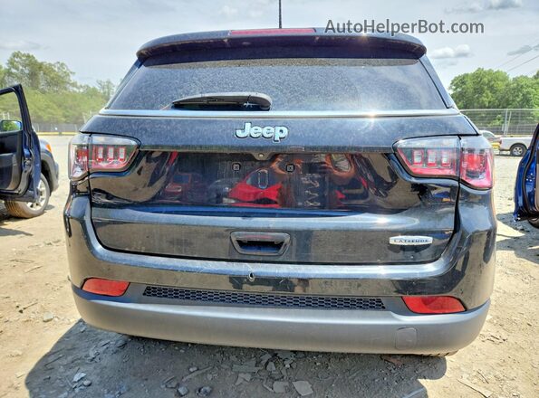 3C4NJCBB5NT182534 2022 JEEP COMPASS Black Вид ззаду