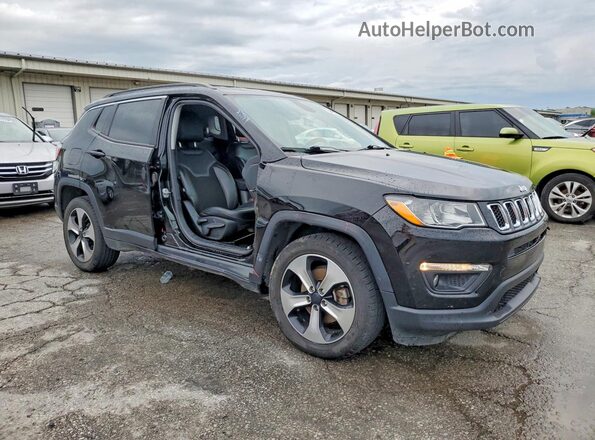 3C4NJCBB6JT123972 2018 JEEP COMPASS Black Delantero derecho