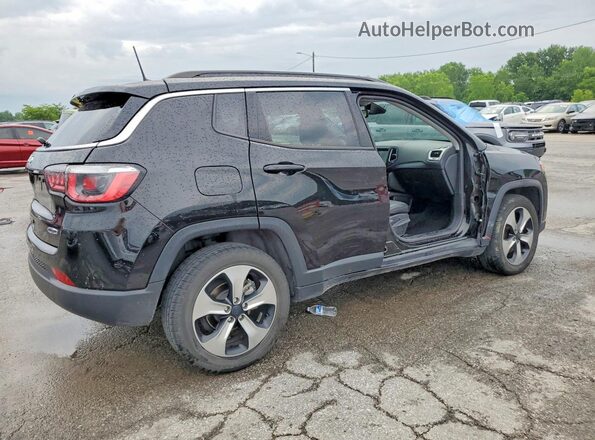 3C4NJCBB6JT123972 2018 JEEP COMPASS Black Trasero derecho
