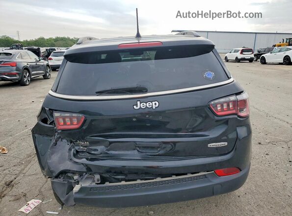 3C4NJCBB6JT193939 2018 JEEP COMPASS Black Հետևի տեսք