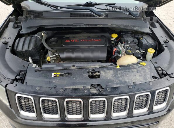 3C4NJCBB6JT193939 2018 JEEP COMPASS Black Շարժիչի բաժամունքի տեսք