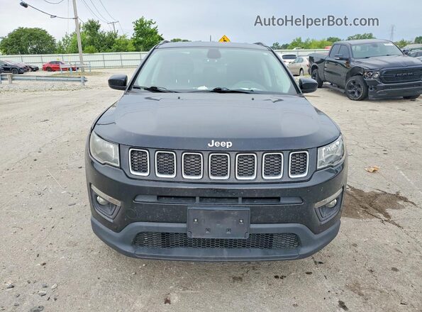 3C4NJCBB6JT193939 2018 JEEP COMPASS Black Դիմացի տեսք