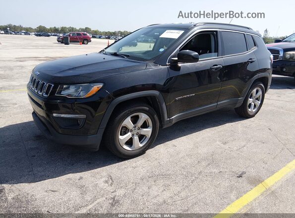 3C4NJCBB6JT466281 2018 JEEP COMPASS Black Front left