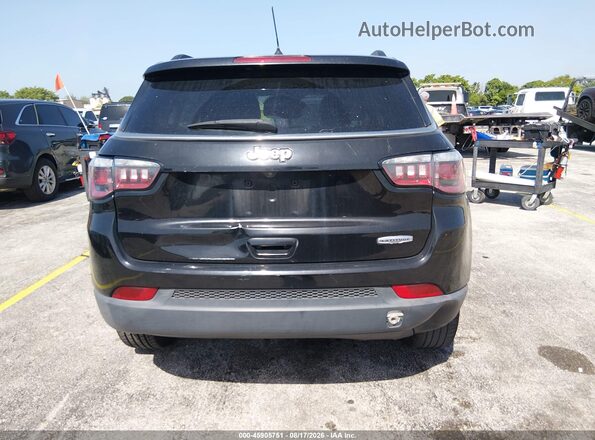 3C4NJCBB6JT466281 2018 JEEP COMPASS Black Front view