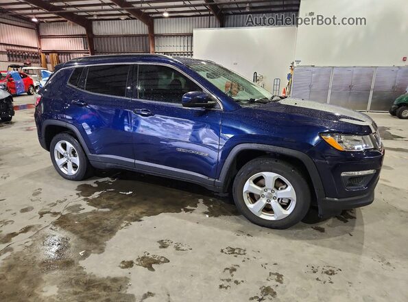 3C4NJCBB6KT692323 2019 JEEP COMPASS Blue Przód prawy