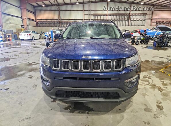 3C4NJCBB6KT692323 2019 JEEP COMPASS Blue Widok z przodu