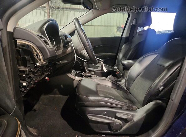 3C4NJCBB6KT692323 2019 JEEP COMPASS Blue Widok wnętrza z przodu