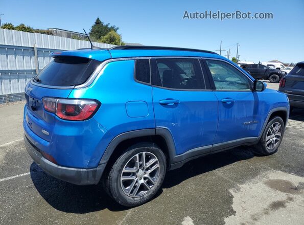 3C4NJCBB6KT730598 2019 JEEP COMPASS Blue 360 interior view