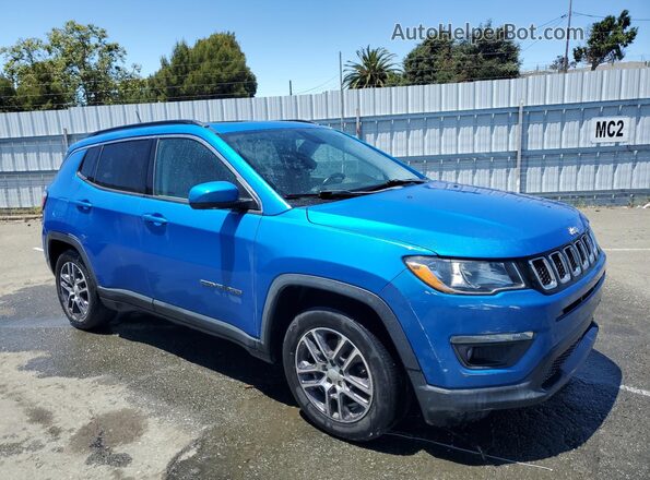 3C4NJCBB6KT730598 2019 JEEP COMPASS Blue 