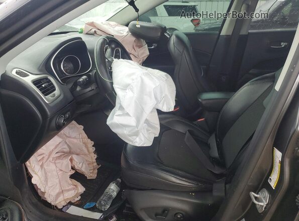 3C4NJCBB7HT672431 2017 JEEP COMPASS Серый Вид салона спереди