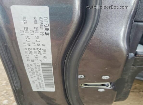 3C4NJCBB7HT672431 2017 JEEP COMPASS Серый Вид наклейки с VIN-кодом