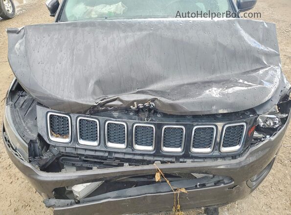 3C4NJCBB7HT672431 2017 JEEP COMPASS Серый Вид подкапотного пространства