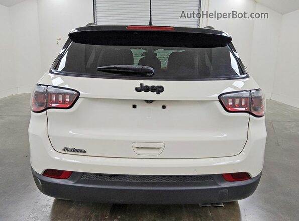 3C4NJCBB7LT246697 2020 JEEP COMPASS White Հետևի տեսք